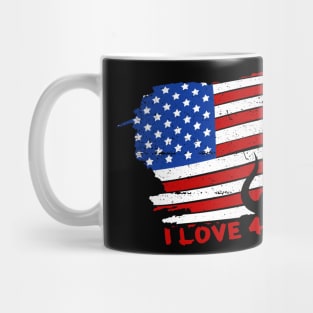 America Shirt 4th of July Patriotic T-shirt holiday Mug